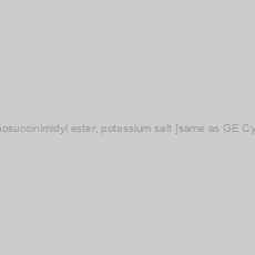 Image of Cyanine 3.5 monosuccinimidyl ester, potassium salt [same as GE Cy3.5® NHS ester]